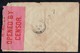 Judaica 1939 - British Mandate Censor Cover From Russia To Haifa Palestine -  Torn & Wrinkled - Guidaismo