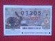 SPAIN DÉCIMO DE LOTERÍA NACIONAL NATIONAL LOTTERY LOTERIE RABBIT LAPIN LIÈVRE HARE HASE LIEBRE IBÉRICA CONEJO...VER FOTO - Biglietti Della Lotteria