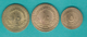 Sudan - AH1417 (1996) - 5 Dinars (KM114); 10 Dinars (KM115.1 & 115.2) - Soudan