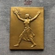 Medal Plaque (Plakette) PL000082 - Athletics Czechoslovakia International Marathon Of Liberty Kosice 1946 - Athlétisme