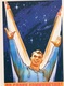 Delcampe - Set Of 22 Postcards Of The USSR Period Devoted To Space Flights, Gagarin, Rocket, Propaganda Of The CPSU - Astronomy