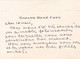 Mme René COTY, Carte Manuscrite, Enveloppe Président De La République, 1954 - Cartoncini Da Visita
