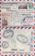 LETTRE.   PREMIER VOL  PARIS MEXICO AIR FRANCE 1952 - 1960-.... Lettres & Documents