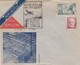 LETTRE.  1936. AERO-CLUB DU TOUQUET AIR BLEU 1° SERVICE POSTAL AERIEN. LE TOUQUET LA PISCINE - 1960-.... Lettres & Documents