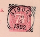 Nederlands Indië - 1902 - 7,5 Cent Cijfer, Briefkaart G12 Van Langstempel TAROETOENG Via VK SIBOGA Naar Wiesbaden - Nederlands-Indië