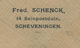 165/28 - Lettre TP NL SCHEVENINGEN 1915 Vers ANTWERPEN - Ueber Aachen Et Censure AACHEN - Lettres & Documents