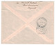 1939 - CACHET ROUGE 1er SERVICE AÉRIEN BEYROUTH ATHENES VARSOVIE Sur LETTRE COVER Du LIBAN Pour La GRECE POSTE AERIENNE - Libano