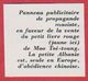 Publicité Pour Le Petit Livre Rouge (ici Jaune) De Mao Tsé-toung. Albanie. Encyclopédie De 1970. - Autres & Non Classés