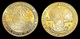 1 Pièce Plaquée OR ( GOLD Plated Coin ) - Apollo 11 Armstrong Aldrin Collins - Autres & Non Classés