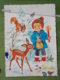 KOV 8-78 - New Year, Bonne Annee, Nature, CHILDREN, Enfants, Roe Deer, Squirrel, écureuil - Anno Nuovo