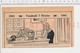 2 Scans 1941 Humour Animal Boucherie Cochon / Guillotine Exécution 223XQ - Unclassified