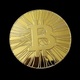 1 Pièce Plaquée OR ( GOLD Plated Coin ) - Bitcoin Antana BTC - Autres & Non Classés