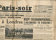 PARIS-SOIR, N° 453, Samedi 11 Octobre 1941, Front Soviétique, Etreinte Allemande, Briansk, Viazma, Mer D'Azov, Lac Tana - Autres & Non Classés