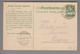 Schweiz Ganzsache 1923-11-13 Lugano SBB Italienisch - Entiers Postaux