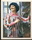 K. USSR Soviet Russia 1979 Women Fashion Pullover Knitting Pattern With Needles On The Backside Size 6"x7" - Fashion