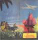 B2009 - AVIAZIONE - Brochure LINEAS AEREAS ESPANOLAS IBERIA Anni '50/ROUTE/MAP/CARTINE - Cadeaux Promotionnels