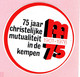 Sticker - 75 Jaar CM In De Kempen - 01 197619 - Autocollants