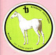 Sticker - Brabants Ruiterhuis Breda - Wit Paard - Autocollants