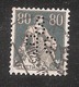 Perfin/perforé/lochung Switzerland No YT166 1918 Hélvetie Assise Avec épée  SB  G  Schweizerische Bankgesellschaft - Gezähnt (perforiert)