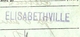 INTERNATIONALE DE TELEGRAPHIE SANS FIL / BRUXELLES Met Griffe ELISABETHVILLE (Congo-Belge) !!!!! - Telegrams