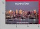 CARTOLINA VG STATI UNITI - NEW YORK - Manhattan Skyline At Dusk Along The Hudson River - 10 X 15 - ANN. 2000 - Multi-vues, Vues Panoramiques