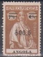 Angola Ceres 1: Mi 197 00,5 A. 7 1/2  Braun Ungebraucht - Angola