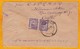 1931 - Enveloppe De Cantho, Cochinchine Vers Ramaswamy, Inde - Affrt 2 X 5 Cts - Cad Arrivée - Covers & Documents