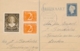 Nederland - 1948 - 6 Cent Wilhelmina, Briefkaart G299 Met Bijfrankering Van Tentoonstelling Groningen Naar Leiden - Ganzsachen