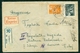 Yugoslavia 1947 Railway Omladinska Pruga Samac - Sarajevo Cancel 16 - 27.07.1947.  Bahnpost From Ljubljana - Covers & Documents