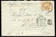 BELGIQUE - N° 33 / LETTRE DE BOUSSU LE 12/11/1875 POUR BOURG - TB - 1869-1883 Leopoldo II