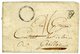 PARIS LAC 5 VENTOSE AN 3 (23/02/1795) CONTRESEING LENAIN N°82 ECHOPPE DES 3 LYS ET ROYAL  "BUREAU ... CORRESPONDANCE GEN - 1701-1800: Précurseurs XVIII