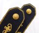 TRES BELLES ANCIENNES EPAULETTES CONTRE AMIRAL  MARINE NATIONALE . - Uniformes