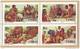 D101006 Ciskei 1988 South Africa NUDES OXEN BIRDS Folklore Strip  MNH - Afrique Du Sud Afrika RSA Sudafrika - Ciskei