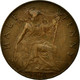 Monnaie, Grande-Bretagne, Edward VII, 1/2 Penny, 1910, TB, Bronze, KM:793.2 - C. 1/2 Penny