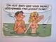 Humoristique Humour Illustrateur On Voit Bien Que Vous Menez Les Hommes Par Le Bout Du Nez Femme Nue Seins Nus - Humour