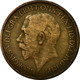 Monnaie, Grande-Bretagne, George V, 1/2 Penny, 1921, B+, Bronze, KM:809 - C. 1/2 Penny