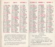 Delcampe - Calendrier : Petit Format Religieux : Année à Définir ???? Voir Les 7 Scans  - 3 X 2 Volets ( Format 10,3cm X 6cm ) - Autres & Non Classés