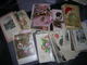 Lot 1000 Cartes Postales Fantaisie Format 9x14 Artiste Enfant Femme Paysage Animaux Couple Fleurs Voeux Decoupis Etc - 500 CP Min.