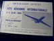 Programme Officiel Fete Aerienne Internationale Paris Le Bourget 1961 Livret De 21 Pages - Programmes