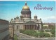 St.Petersburg,St Isaac's Cathedral - Russia Postcard Via Yugoslavia - Nice Stamps - Russland