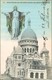 Paris Basilique Du Sacré-Cœur De Montmartre, Jesus, Gerüst 1908 - Autres & Non Classés