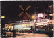 Paris La Nuit : RENAULT 4CV, SIMCA ARIANE, AUSTIN A35, OLDSMOBILE 1950's - Le Moulin Rouge - Toerisme