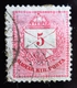 Delcampe - 1874 Hongrie 12 Valeurs . Letter, Coloured Cipher . Oblitérés Used ; 12 Scans - Used Stamps