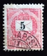 Delcampe - 1874 Hongrie 12 Valeurs . Letter, Coloured Cipher . Oblitérés Used ; 12 Scans - Oblitérés