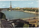 Paris: 3x CITROËN DS, 2CV, SIMCA ARIANE, ARONDE, FIAT 500 - La Tour Eiffel Et La Seine - Toerisme