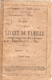 Livret De Famille D'Urdos En Aspe (64), Instituteur Jean-Louis Castagné, Mariage En 1929 Avec Marceline Lapêtre, Vichy - Documents Historiques