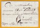 06 07 1814 - Marque Postale De GENEVE, Indépendante +, Sur Lettre En Français  Vers Grenoble, Isère, France - ...-1845 Préphilatélie