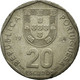 Monnaie, Portugal, 20 Escudos, 1988, Lisbonne, TB, Copper-nickel, KM:634.1 - Portugal