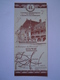 MARQUE PAGE Ancien : PUBLICITE CHEMIN DE FER ALSACE - LORRAINE / COLMAR - Marque-Pages