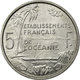 Monnaie, FRENCH OCEANIA, 5 Francs, 1982, SUP, Aluminium, KM:4 - Polynésie Française